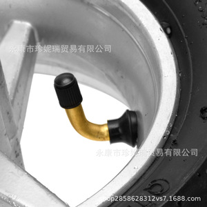 Tige de valve PVR70 de 19 mm, type courbé et droit, pour l'entretien et la réparation des pneus sans chambre à air des quads, des scooters et des motos - Product Image 2