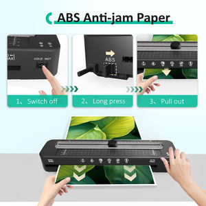 FNL011 <span class=keywords><strong>Prix</strong></span> d'usine Machine à plastifier automatique thermique A3 A4 Plastifieuse à chaud et à froid Plastifieuse photo avec coupe-papier - Product Image 3