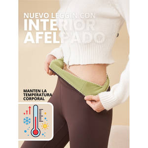 Nuevos Leggings de Invierno para Mujer, con Interior de Forro Polar Grueso, Cálidos, Cómodos, Elásticos y de Cintura Alta - Product Image 1