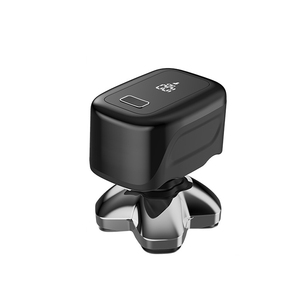 เครื่องโกนหนวดไฟฟ้าสำหรับผู้ชายหัวล้าน ใช้ได้ทั้งแบบเปียก/แห้ง โกนศีรษะ หลัง และบริเวณขาหนีบ พร้อมใบมีดหมุนแม่เหล็ก แปรงนวด - Product Image 2