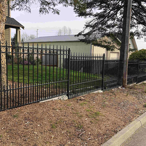 Clôture en aluminium de qualité commerciale noire de 6 pieds <span class=keywords><strong>pour</strong></span> chiots Clôture <span class=keywords><strong>pour</strong></span> chien de compagnie - Product Image 5