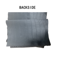 Tissu combiné en cuir PU pour femmes, combinaison extensible, cuir PU, peau de crocodile