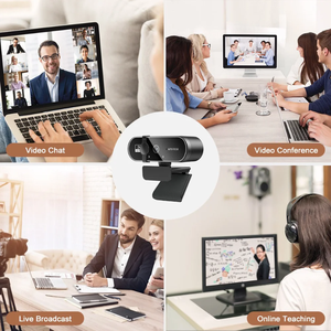 <span class=keywords><strong>Webcam</strong></span> 4K, mini caméra 1080P, <span class=keywords><strong>webcam</strong></span> Full HD 2K <span class=keywords><strong>avec</strong></span> microphone, 30fps, <span class=keywords><strong>webcam</strong></span> USB pour mise au point automatique, caméra vidéo pour PC portable - Product Image 5