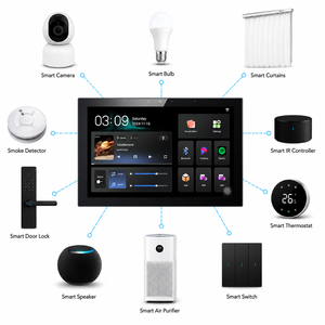 Nouvelle passerelle intelligente Wifi Tuya LCD pour maison connectée, écran tactile multifonctionnel 10 pouces, panneau de commande Zigbee, kit maison intelligente - Product Image 1