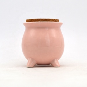 Personalizzare il contenitore di conservazione degli alimenti di colore contenitore di ceramica creativo contenitore di ceramica all'ingrosso calderone barattolo da cucina - Product Image 5