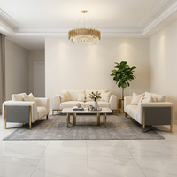 Canapé Lounge Haut de Gamme Rembourré avec Coussins Moelleux – Mobilier d'Intérieur Contemporain