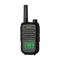 WLN-MINI transceptor de mano KD-C100, Radio de dos vías, Ham, comunicador, estación de Radio, mi-ni, Walkie Talkie