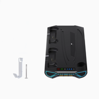 Base de charge pour PS5 Pro, support de casque pour console PS5 Slim, support de rangement USB pour manette PS5, support de refroidissement