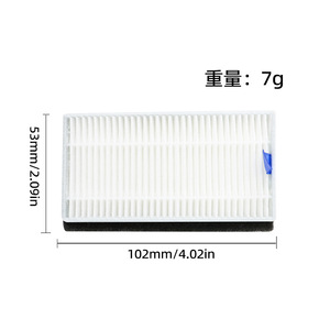 Filtre pour aspirateur robot Xiaomi Mijia E5 102 mm x 53 mm Hepa haute efficacité pour usage domestique - Product Image 1