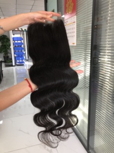 Tóc Giả Malaysia Nguyên Chất Ren Ren HD 6X6 Giá Sỉ Sẵn Sàng Giao Hàng - Product Image 4