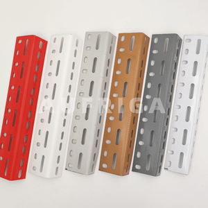 Q195 Ángulo ranurado <span class=keywords><strong>desigual</strong></span> Metal Barra de ángulo igual Montaje Estante de almacenamiento Estante atornillado - Product Image 5