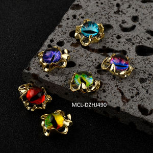 2023ใหม่เครื่องเพ้นท์เล็บ3D สุดฮอตเครื่องประดับเล็บเพชรตาชั่วร้ายสำหรับสปาความงาม - Product Image 5