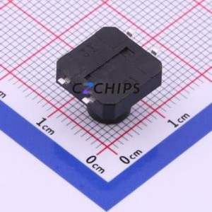 TS-1103S-B-L Tactile Switch SMD-4P,12x12mm Switch Single Pole Single Throw Round Button 1.6N Vertical Mount - Product Image 2