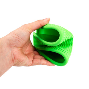 Disco volante interattivo all'aperto per animali domestici giocattolo resistente ai morsi in gomma rotonda con Design da basket morbido giocattolo da masticare per cani - Product Image 6