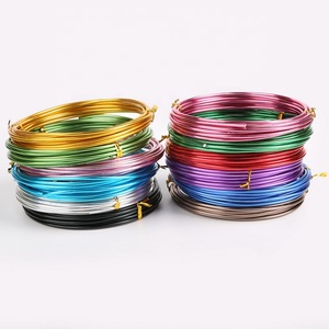 Colorful Aluminum Soft Diy <strong>Craft</strong> Bonsai <strong>Wire</strong> Anodized Color Aluminum <strong>Wire</strong> for Decoration <strong>Craft</strong> - Product Image 1