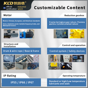 חוט חבל כננת קטן תעשייתי כננת 1T2T נמוך רעש גבוהה יעילות באנרגיה אלקטרומגנטית בלם קטן גודל חשמלי כננת - Product Image 5