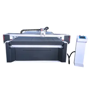 fabric textile cloth cutting machine oscillating knife cutting machine auto feeding function 1625 1313