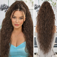 Perruques Lace Front Brésiliennes Ondulées Lisses Effet Soie avec Dentelle Transparente Pré-Pluckée en Cheveux Humains Vierges Remy Densité 180%