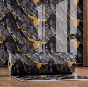 <b>Wall</b> <b>Panel</b> Sticker Roll Waterproof Peel And Stick Marble <b>Wall</b> Cover - Product Image 5
