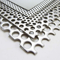 Grille de haut-parleur en tôle perforée en acier inoxydable, micro-perforée en aluminium, personnalisée
