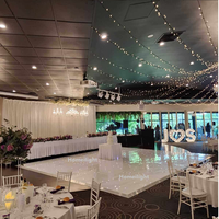 Romantische weiße LED Starlit Dance Floor Starry Dance floor Panel Fliese für Hochzeits feier Disco