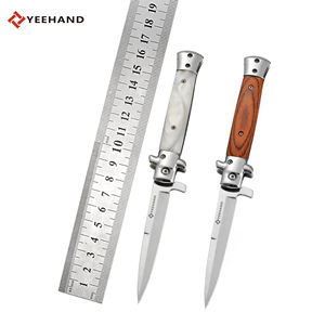 Yeehand มีดพก3CR13สแตนเลสแบบปรับแต่งได้มีดยังชีพ EDC พับได้สำหรับการตั้งแคมป์กลางแจ้ง - Product Image 2