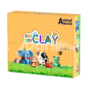 Kit d'argile <span class=keywords><strong>à</strong></span> séchage <span class=keywords><strong>à</strong></span> l'air NewFamily de Bview Art, projets en 12 étapes, cartes de projets, argile douce non collante, outils, ensemble d'artisanat DIY non toxique - Product Image 5