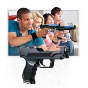 Poignée de pistolet pour manette <span class=keywords><strong>Wii</strong></span> U avec vibration pour tir, accessoire de <span class=keywords><strong>jeu</strong></span> vidéo sportif - Product Image 3