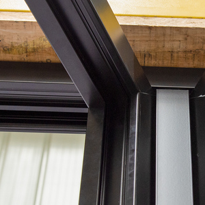 Hihaus-deslizante tipo acordeón ancho de aluminio, para exterior, puertas deslizantes triplegables - Product Image 6