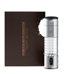 Générateur d'eau hydrogénée portable rechargeable par USB, arrêt automatique, lumière UV bleue pour voiture et maison - Product Image 3