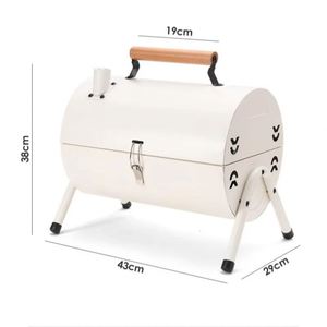 Barbecue portable compact pour patio et camping, réchaud de camping extérieur pour réunions de famille, alimenté au charbon de bois - Product Image 4