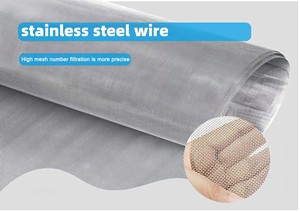Factory Direct 304 Stainless Steel Woven <b>Wire</b> <b>Mesh</b> Roll Food Grade Liquid Filter Window Screen Cutting/Bending Services - Product Image 5