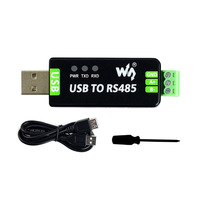 Módulo de Puerto Serie Micro Snow USB a RS485, Conversor Bidireccional de Puerto Serie de Grado Industrial de 485 a USB Semidúplex