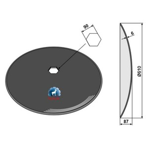 <span class=keywords><strong>Disques</strong></span> crantés/<span class=keywords><strong>disques</strong></span> lisses de 610/24 pouces pour montage sur arbres hexagonaux, <span class=keywords><strong>disques</strong></span> NIAUX pour pièces de herse à <span class=keywords><strong>disques</strong></span> agricoles - Product Image 5