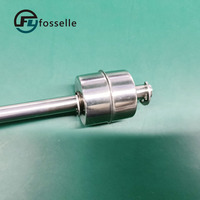 FSL-S6-350 de qualité industrielle SUS304 capteur de niveau monté sur bride à 6 trous carburant liquide eau huile Diesel sortie 0-190ohm/4-20mA/0-5vDC