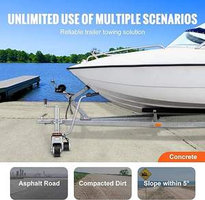 <span class=keywords><strong>Rueda</strong></span> de Remolque Eléctrica de Acero de 12V, Capacidad de 3500 LBS, Motorizada, Galvanizada, para Remolcar Caravanas/RV/Embarcaciones - Product Image 3