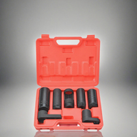 Kit de clés de démontage universelles pour capteur d'oxygène O2, 3 pièces, 7/8" (22mm), à fente déportée, avec embouts 3/8" et 1/2", Fourniture directe usine