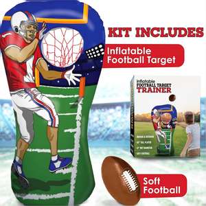 Jeu de cible de football gonflable en PVC pour enfants et adultes, léger, pliable, pour l'intérieur et l'extérieur - Product Image 5