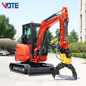 VOTE Spedizione Gratuita Escavatore 3,5 Tonnellate con Motore Kubota EPA, Mini Escavatore Agricolo da 1-2 Tonnellate, Prezzi Macchine - Product Image 6