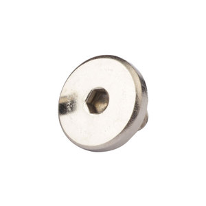 Tornillo de máquina de cabeza plana grande niquelado de acero del zócalo del queso - Product Image 4