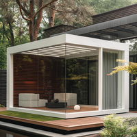 Véranda sur pied maison serre en aluminium véranda vérandas rétractables et maisons en verre