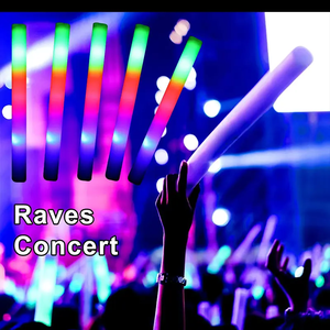 Top Người Bán 3 Chế Độ LED Bọt Gậy Cá Nhân Glow Stick Nhấp Nháy Trong Bóng Tối Cho Đám Cưới Buổi Hòa Nhạc Raves Giáng Sinh Đảng Ủng Hộ - Product Image 5