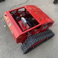 Cortacésped Robótico de 4 Tiempos de Alto Rendimiento para Propiedades Costeras Australianas, Construcción Compuesta Resistente al Sal, Motor Diésel