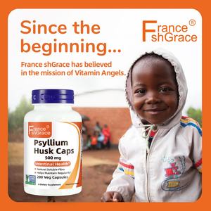 Extracto de Cáscara de Psyllium Premium, 200 Cápsulas, Apoyo para la Salud Digestiva, Prebióticos para Adultos, Suplemento de Cáscara de Psyllium - Product Image 4