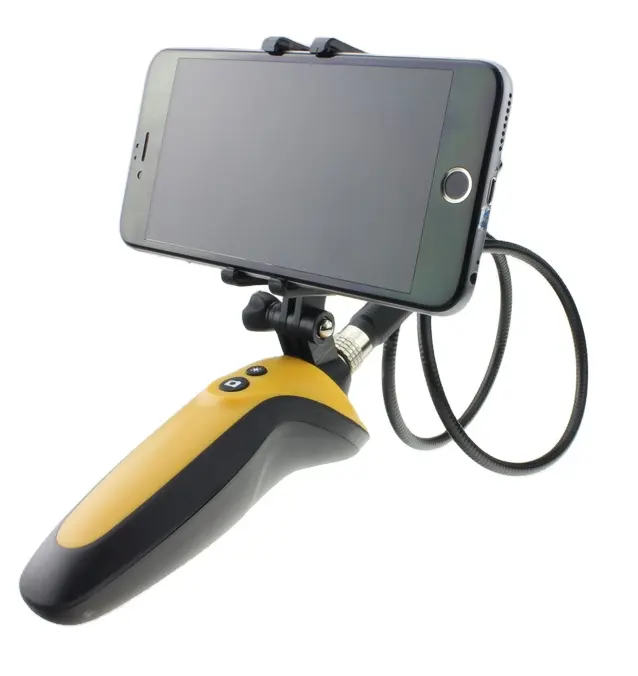 Handheld industrial wireless inspection endoscope flexible snake scope wifi inspection camera