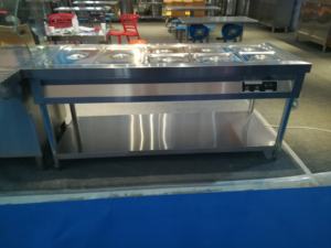 Penghangat Makanan Induksi/Penghangat Sup Induksi Bain Marie Troli Prasmanan - Product Image 2