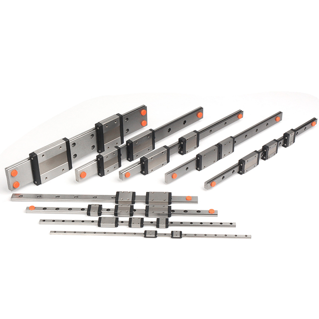 KGT Linear Guide MGN7 MGN12 MGN15 MGN9 Block 50mm to 2000mm Rail Carriage Cnc Part 3d Printer Part Miniature Linear Rail Slide