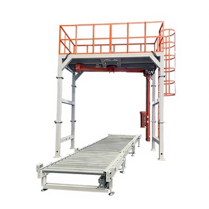 Automatic Rotary Arm Pallet Wrapping Machine Pallet Wrapping Machine with Rotary Arm Single Rotary Arm Pallet Wrapper - Product Image 1