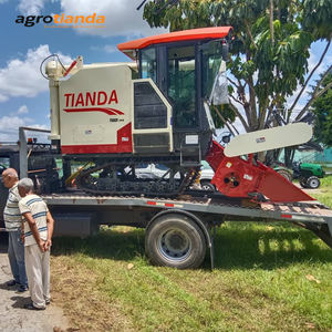 120hp 4LZ-8.0 Riz Blé <span class=keywords><strong>Moissonneuse</strong></span>-<span class=keywords><strong>batteuse</strong></span> avec cabine pour la récolte du maïs avec composants de base Moteur Boîte de vitesses Roulement d'engrenage - Product Image 4