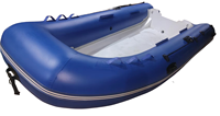 Bateau pneumatique à coque en fibre de verre RIB360, yacht sportif, bateau à grande vitesse, capacité 3+1
